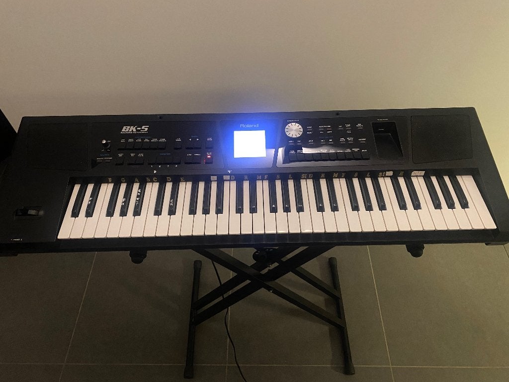 Roland BK5  backing keyboard, Muziek en Instrumenten, Ophalen of Verzenden, Gebruikt, Roland