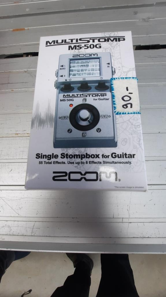Zoom MS - Effet pour guitare 50 G, Musique & Instruments, Effets, Comme neuf, Multi-effet, Enlèvement ou Envoi