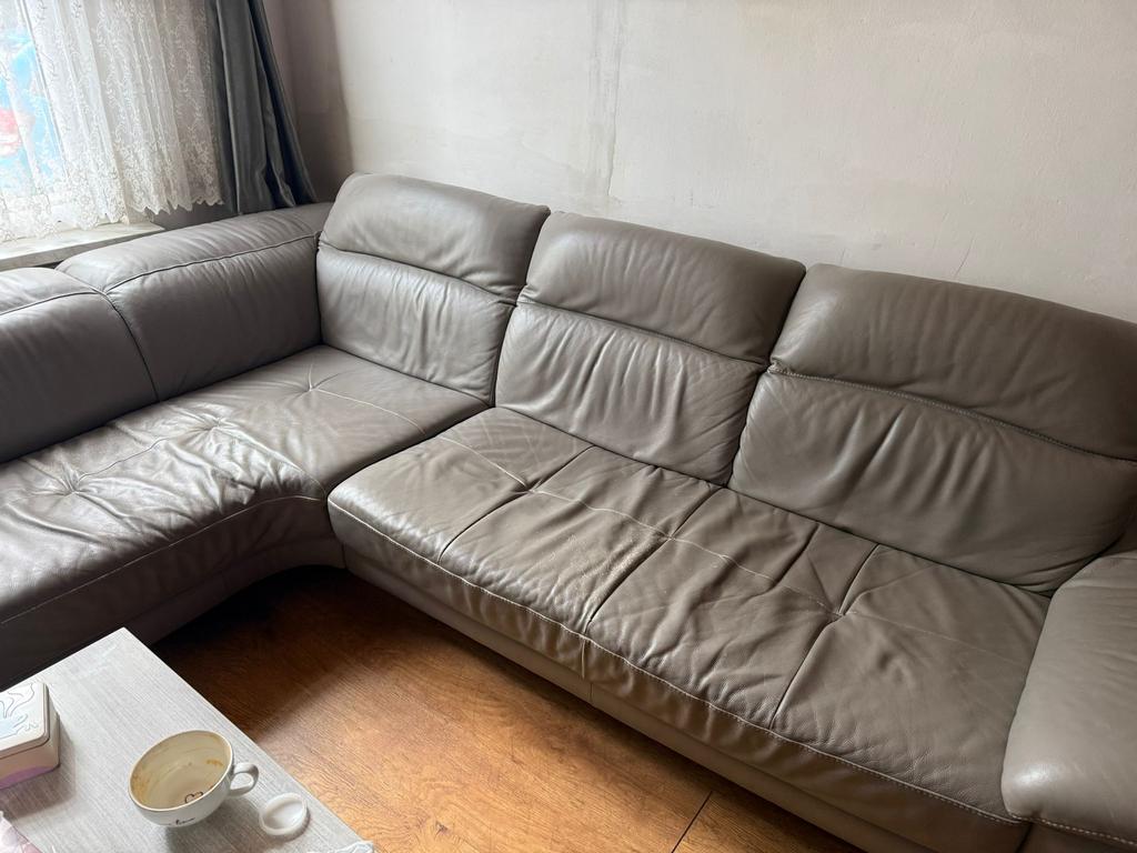 gratis hoekbank  snel aftehalen, Huis en Inrichting, Ophalen, Zo goed als nieuw