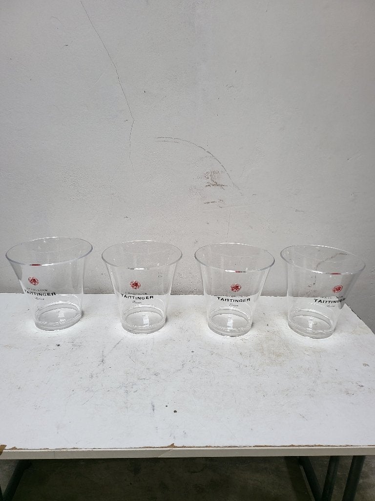 Vintage Ijsemmer Champagne TAITTINGER (Nieuw) 4 stuks, Ophalen of Verzenden, Nieuw, Gebruiksvoorwerp