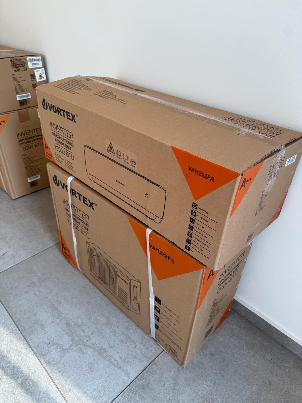 Airco/AIRCO VORTEX 12000 BTU omvormer — Nieuw/Nieuw, Ophalen, Nieuw