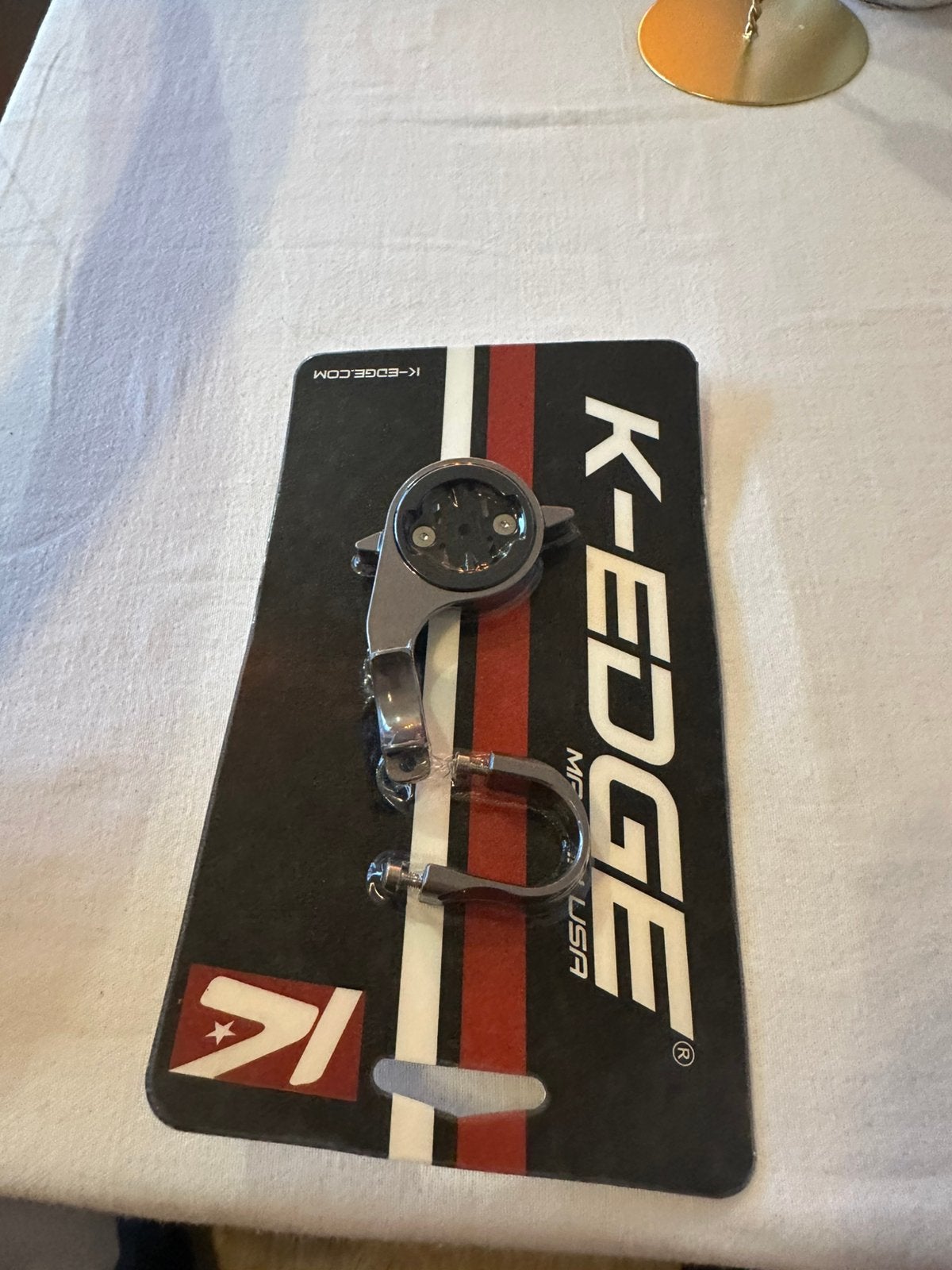 Nieuwe K-Edge tijdritfiets Garmin houder, Ophalen of Verzenden