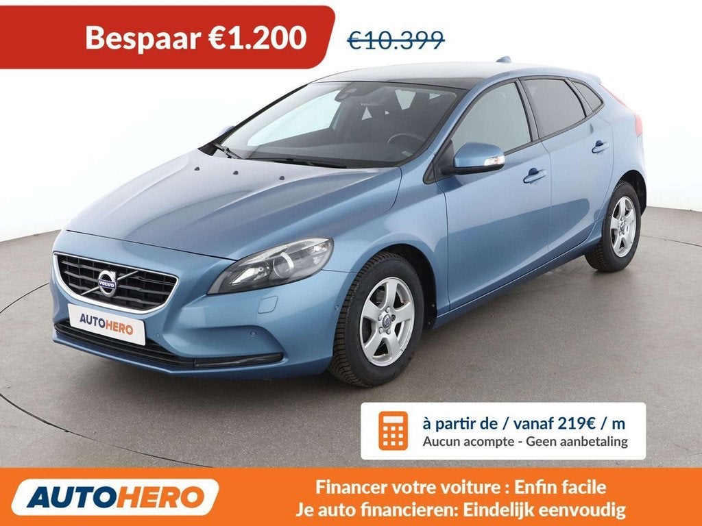 Volvo V40 1.6 D2 You! (bj 2015), Auto's, Volvo, Voorwielaandrijving, Euro 5, Stof, Gebruikt