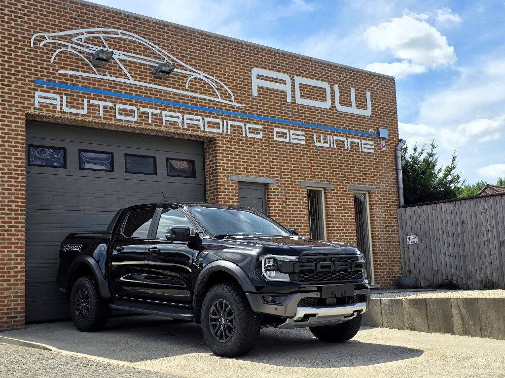 Ford Ranger Raptor - 05/2025 - 292 PK - V6 Benzine - 4X4, Autos, Cuir et Alcantara, Achat, Entreprise, Noir