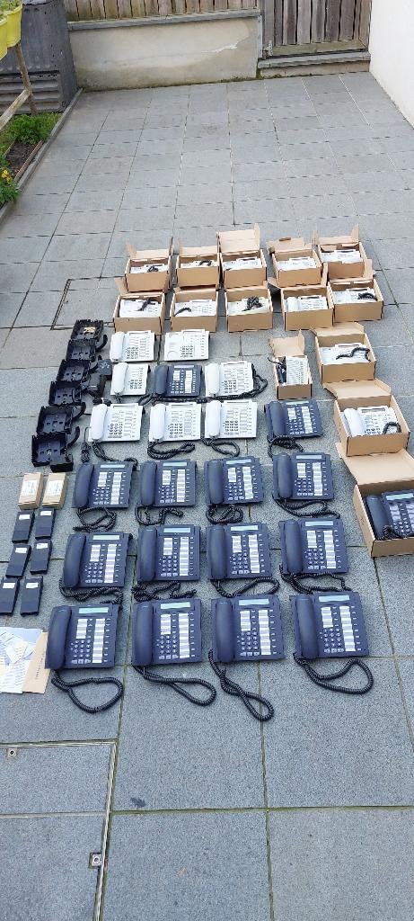 Lot téléphones Siemens Optipoint 500, Télécoms, Enlèvement, Utilisé, Central ISDN
