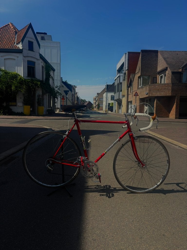 flandria retro fiets, Fietsen en Brommers, Fietsen | Oldtimers, Ophalen, Jaren '60 of nieuwer, Velgrem, 51 tot 55 cm