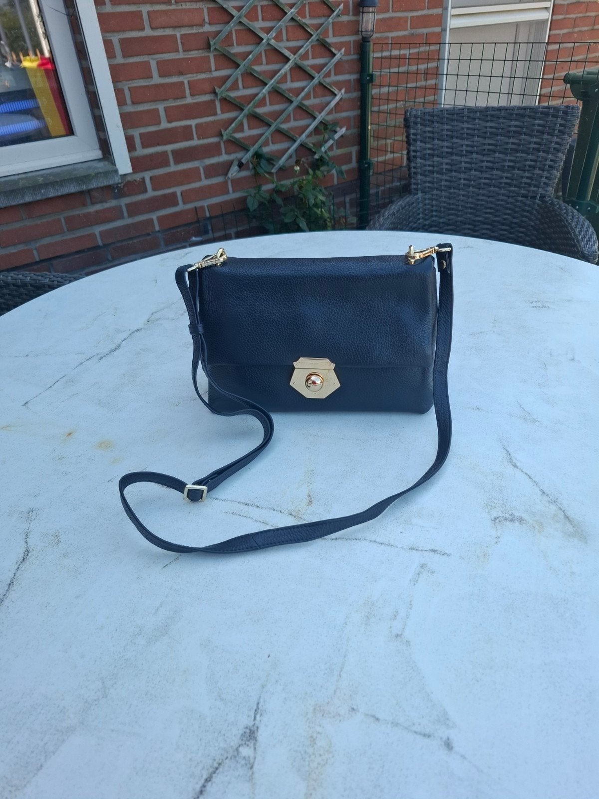 Te koop nieuwe handtas ., Ophalen, Nieuw, Blauw, Handtas