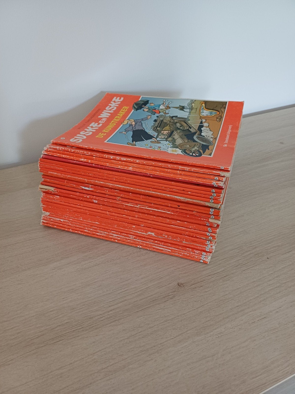 31 strips van Suske en Wiske aan 1 euro stuk, Enlèvement