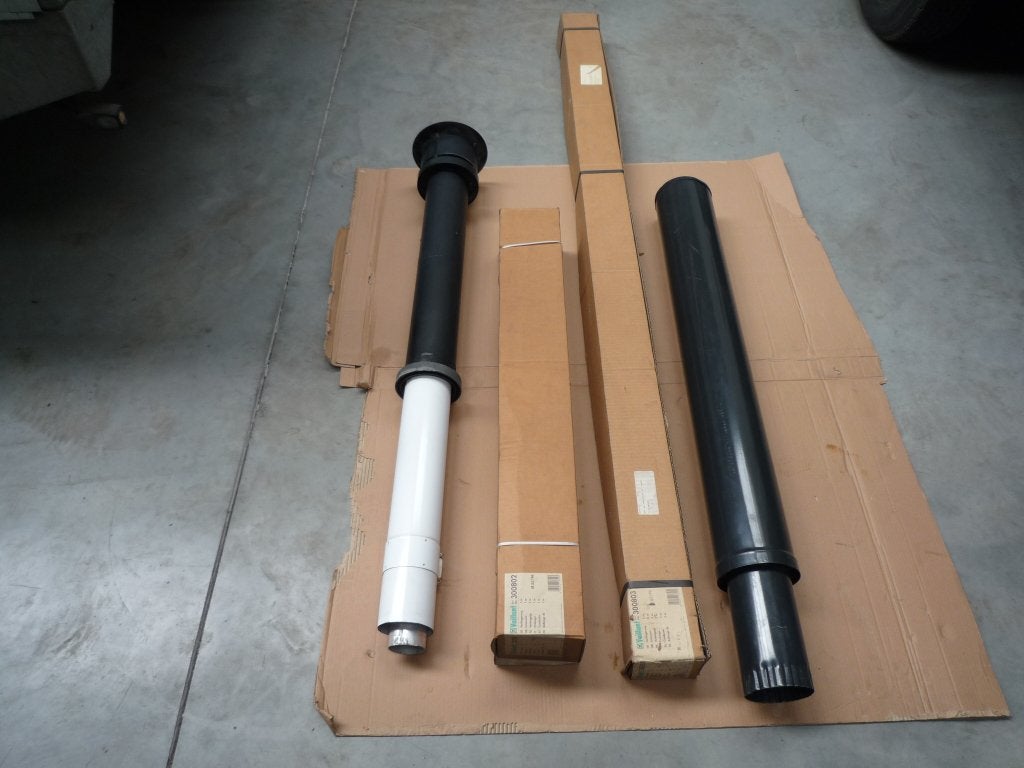 dakdoorvoer - schouwbuizen Vaillant, Ophalen, Nieuw