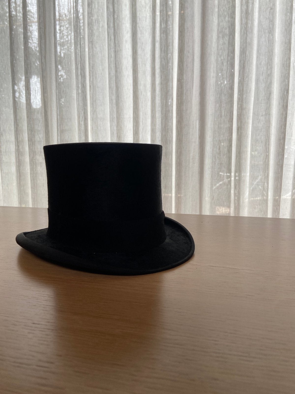 Hoge hoed - van het huis Arthur Peppe, Kleding | Dames, Ophalen of Verzenden, Gedragen, Hoed