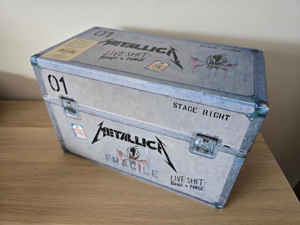 Boîte Metallica en édition limitée. Live Shit Binge & Purge., Enlèvement ou Envoi