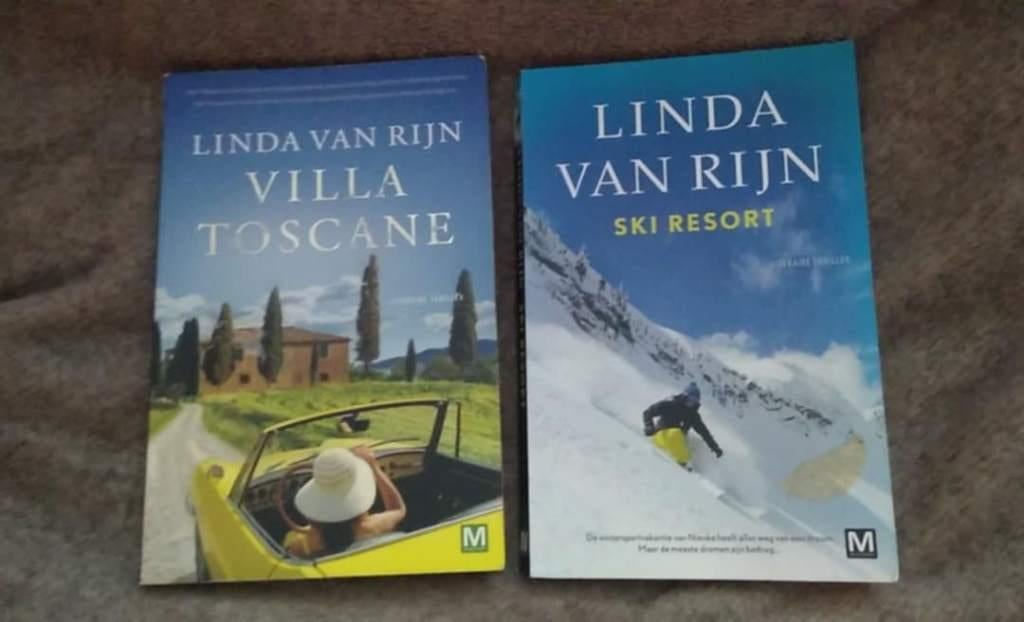 Linda Van Rijn boeken Villa Toscane en Ski Resort, Boeken, Ophalen of Verzenden, Linda van Rijn