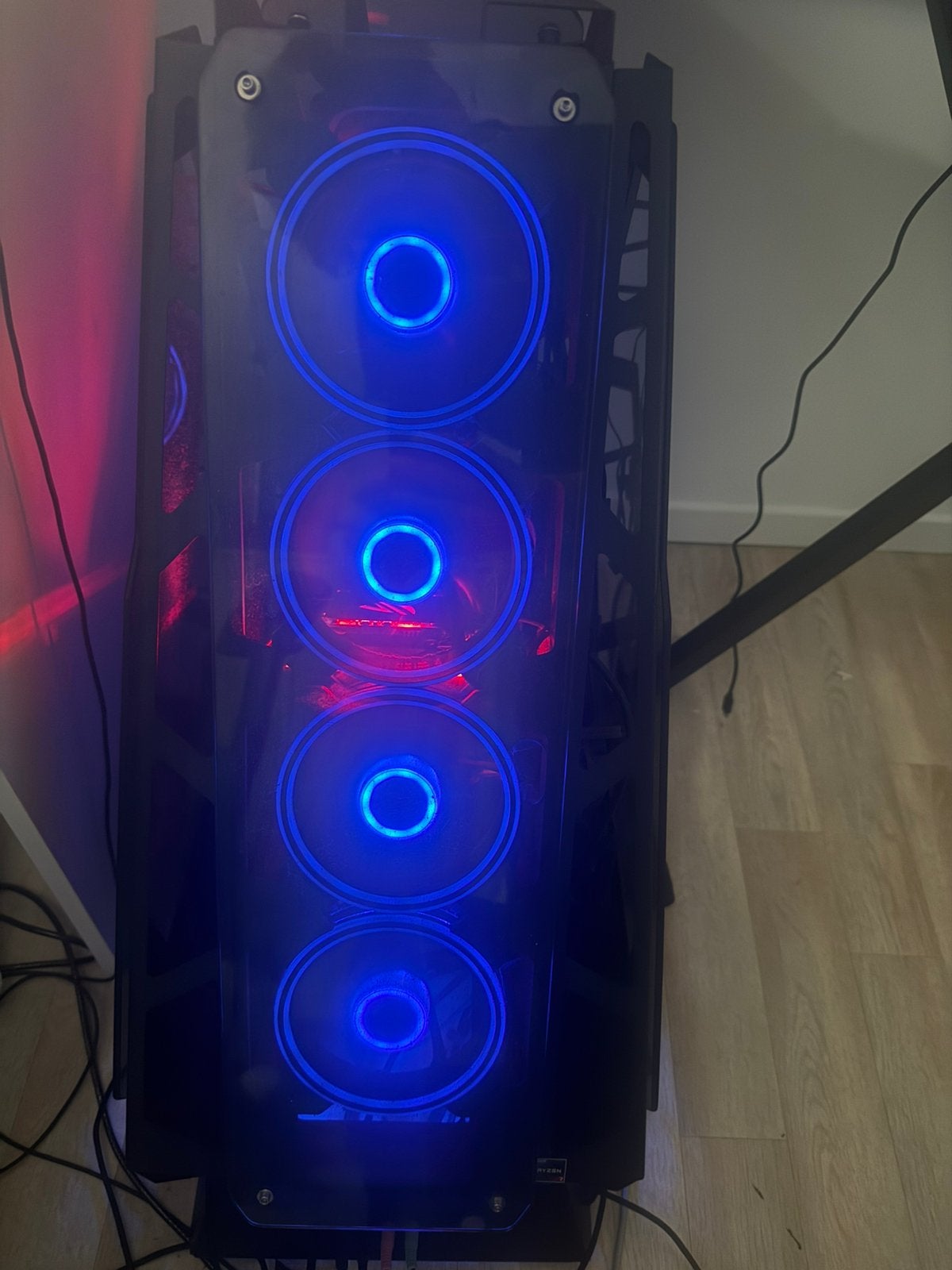 Pc gaming + clavier souris + 3 ecrans, Enlèvement, Comme neuf