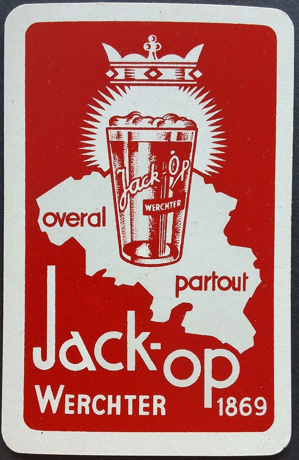 1 Speelkaart  Jack-op, Verzamelen, Ophalen of Verzenden