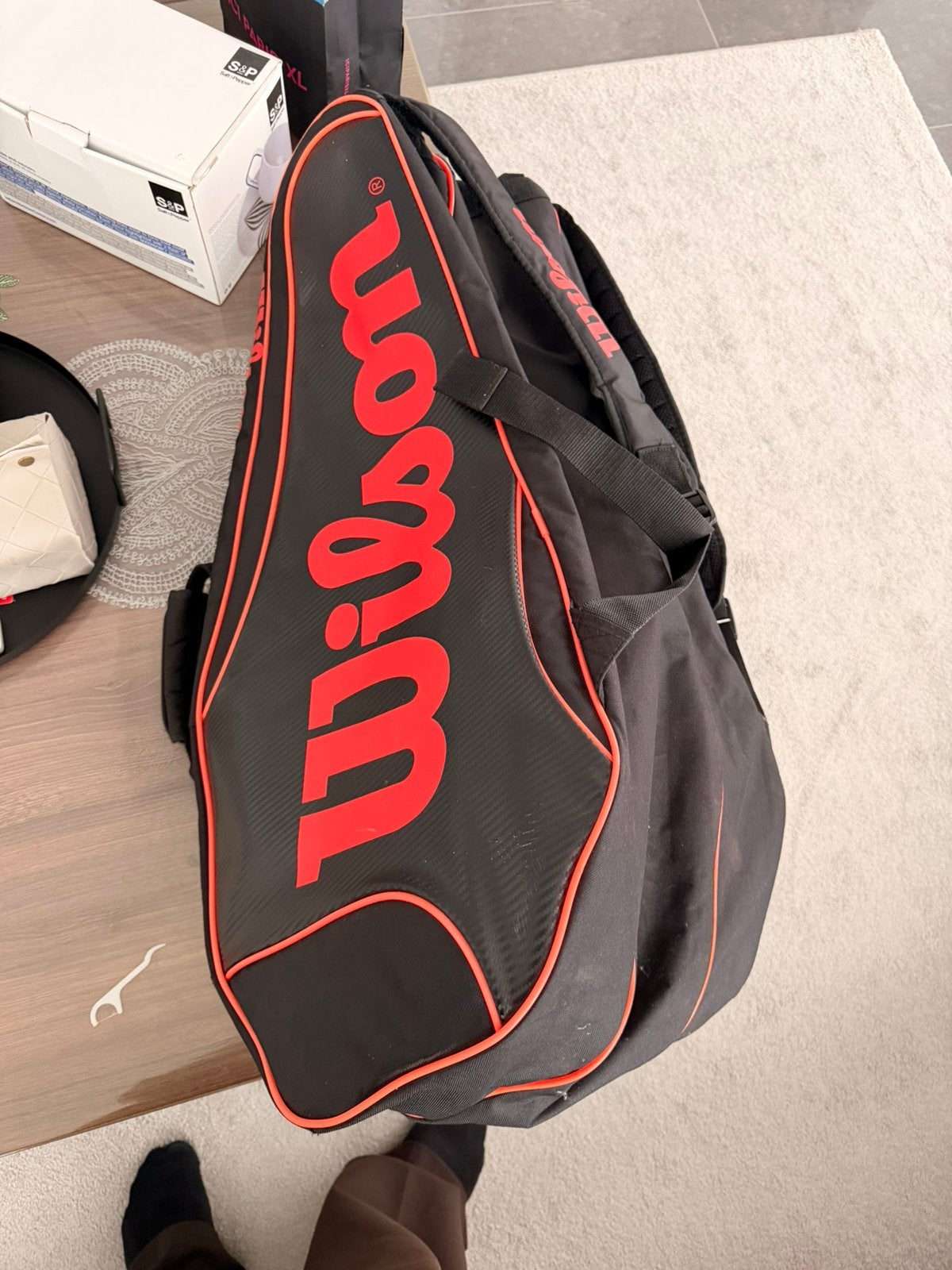 Wilson tennistas, Sport en Fitness, Tennis, Ophalen, Zo goed als nieuw, Wilson