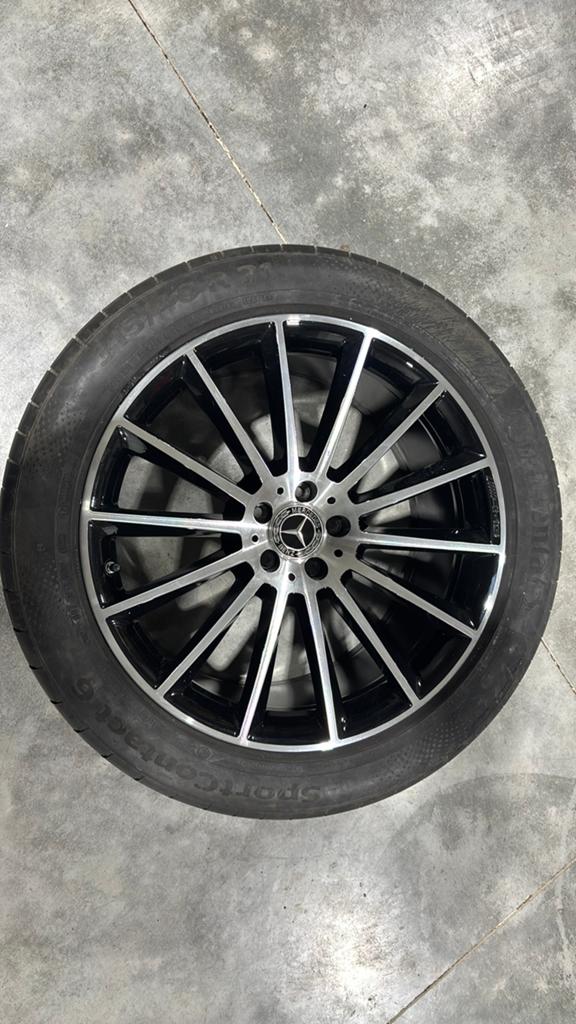 Velg met band achter GLE mercedes, Auto-onderdelen, Banden en Velgen, Ophalen