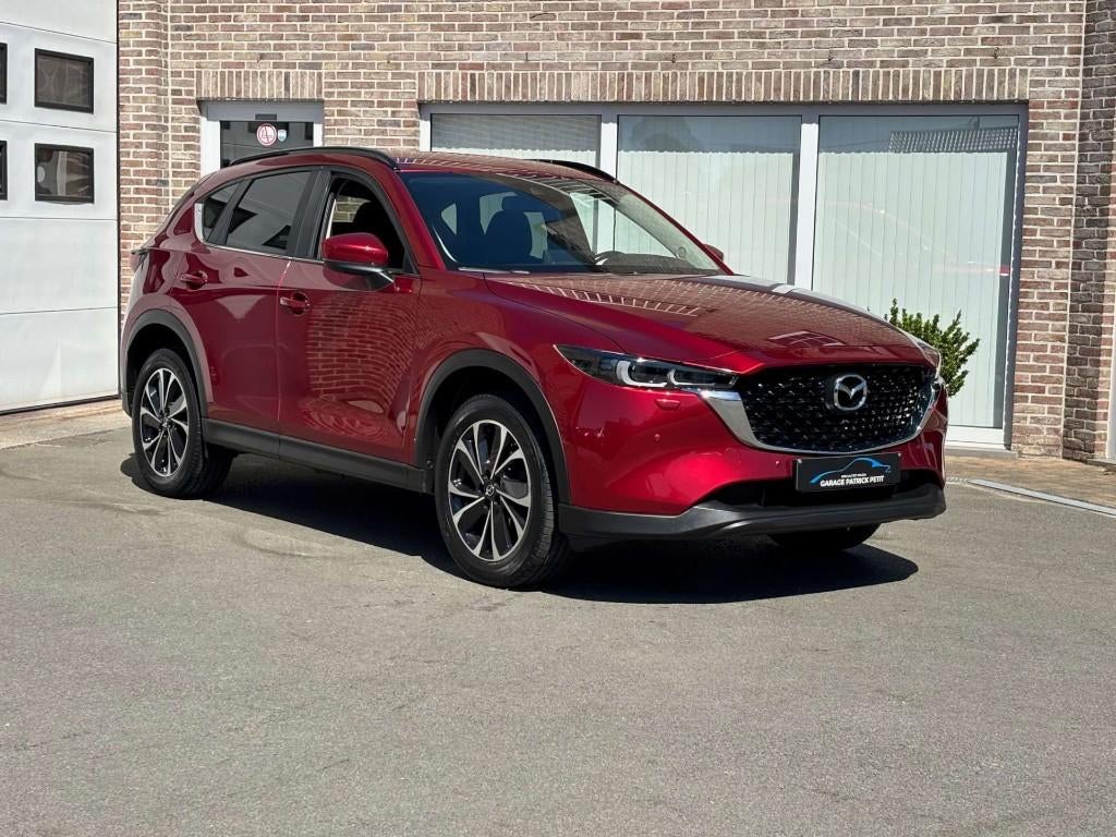 Mazda CX-5 2.0 M-HYBRID ADVANTAGE / Trekhaak / 56000km, Autos, Mazda, Rouge, 1800 kg, Entreprise, Garantie prolongée