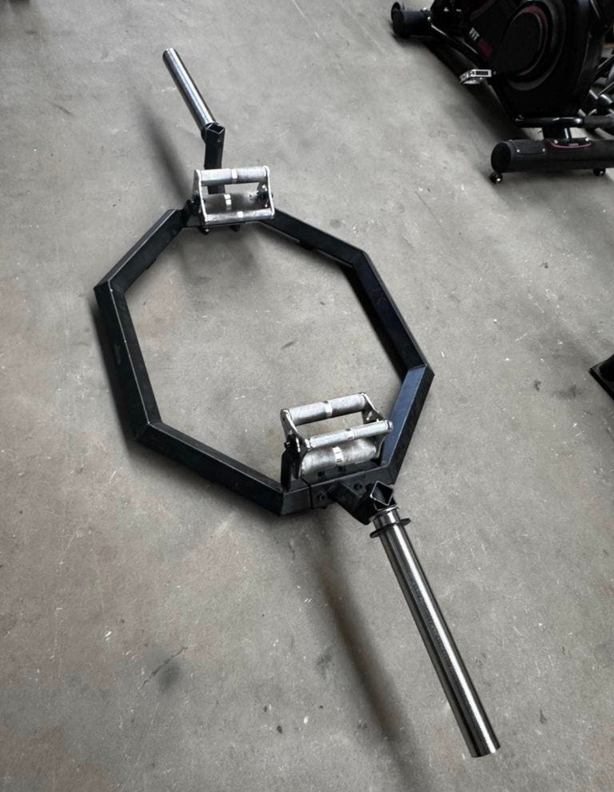Hexa Barbell met Verstelbare Handvat ,3 Verschillende diktes, Sport en Fitness, Ophalen, Zo goed als nieuw