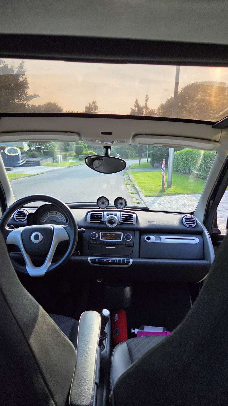 Smart Fortwo II (2011) – 1.0 mhd Automatique Toit Pano, Autos, Smart, Achat, 3 places, Noir, Automatique