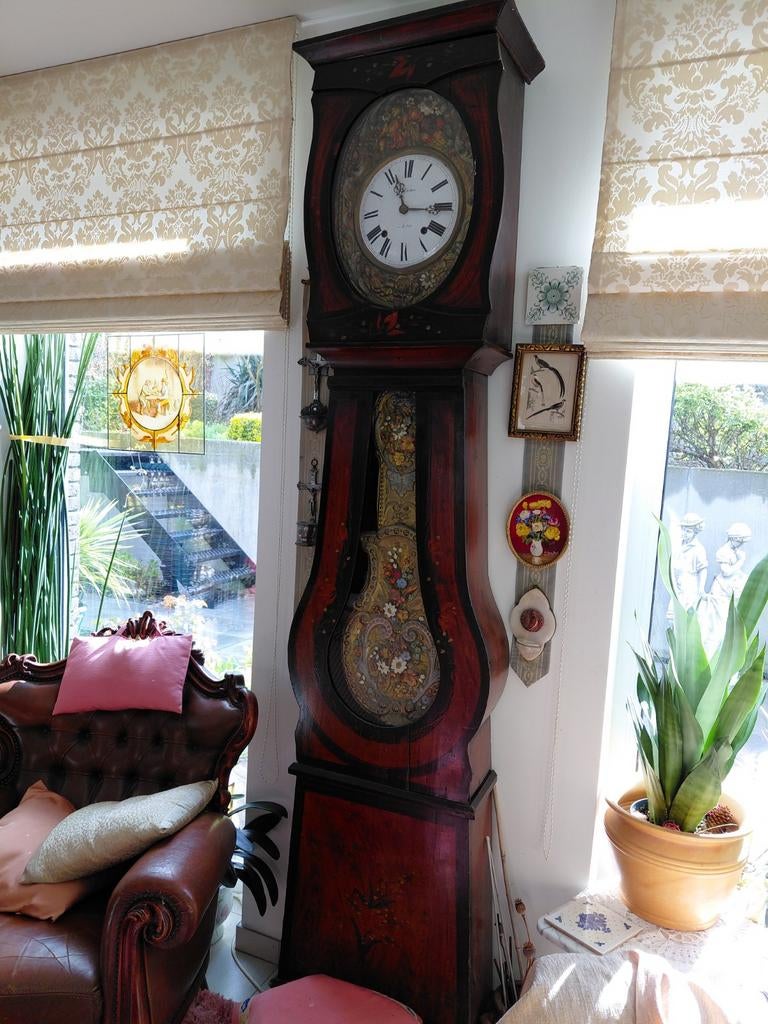 Horloge murale comtoise française, Antiquités & Art, Enlèvement