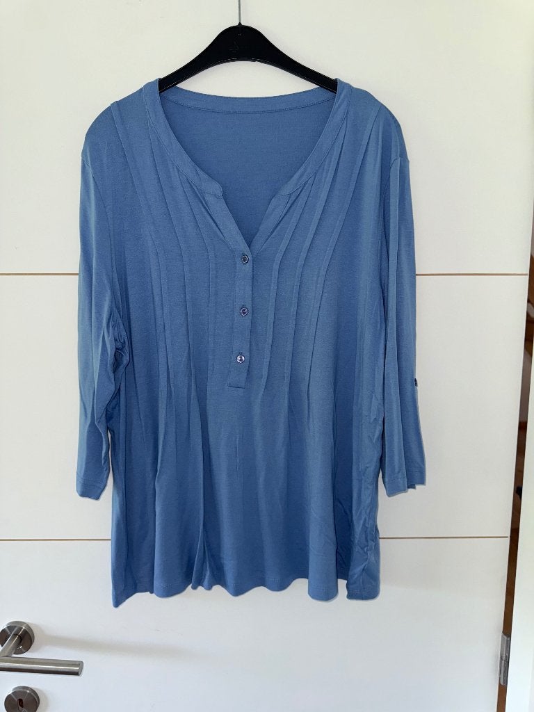 Blouse Atelier Goldner bleue, Vêtements | Femmes, Blouses & Tuniques, Neuf, Taille 46/48 (XL) ou plus grande, Enlèvement ou Envoi
