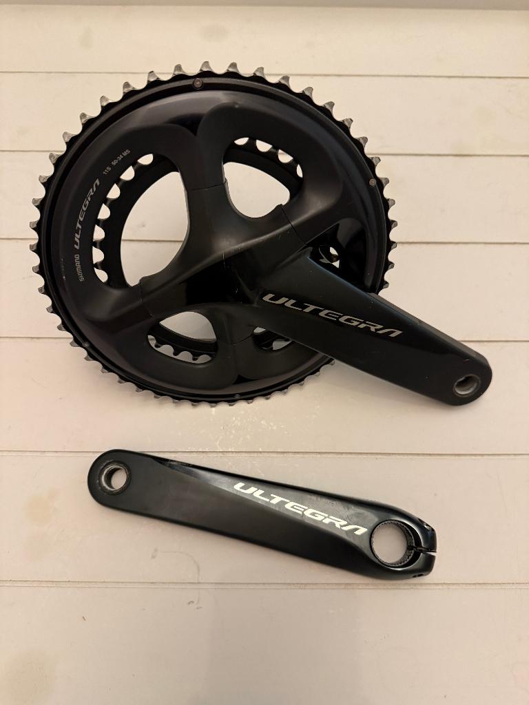 Shimano Ultegra Crankstel 11S - 172,5, Fietsen en Brommers, Fietsonderdelen, Gebruikt, Shimano Ultegra, Aluminium, Racefiets