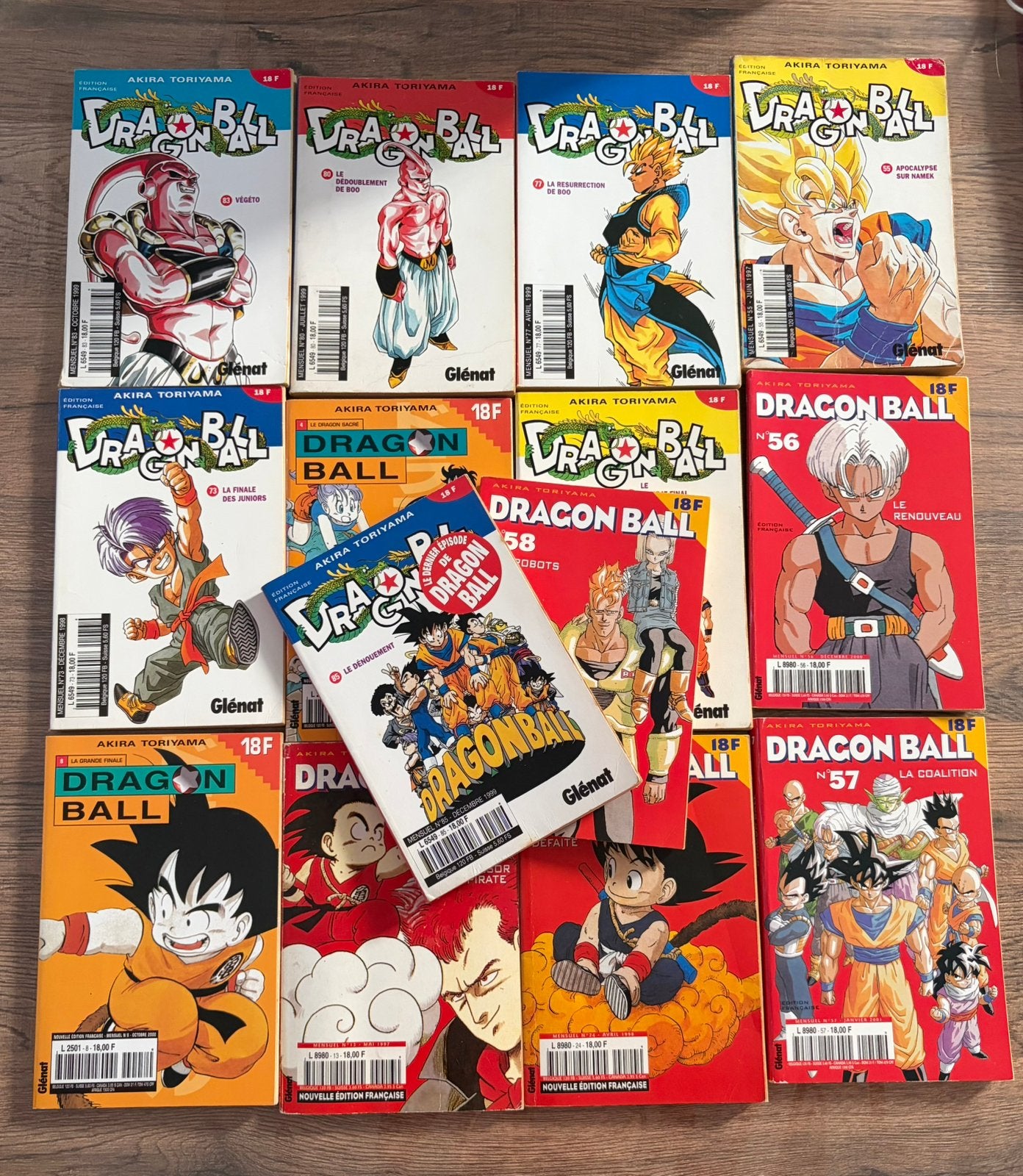 Lot de mangas Dragon Ball, Livres, Enlèvement ou Envoi, Comme neuf