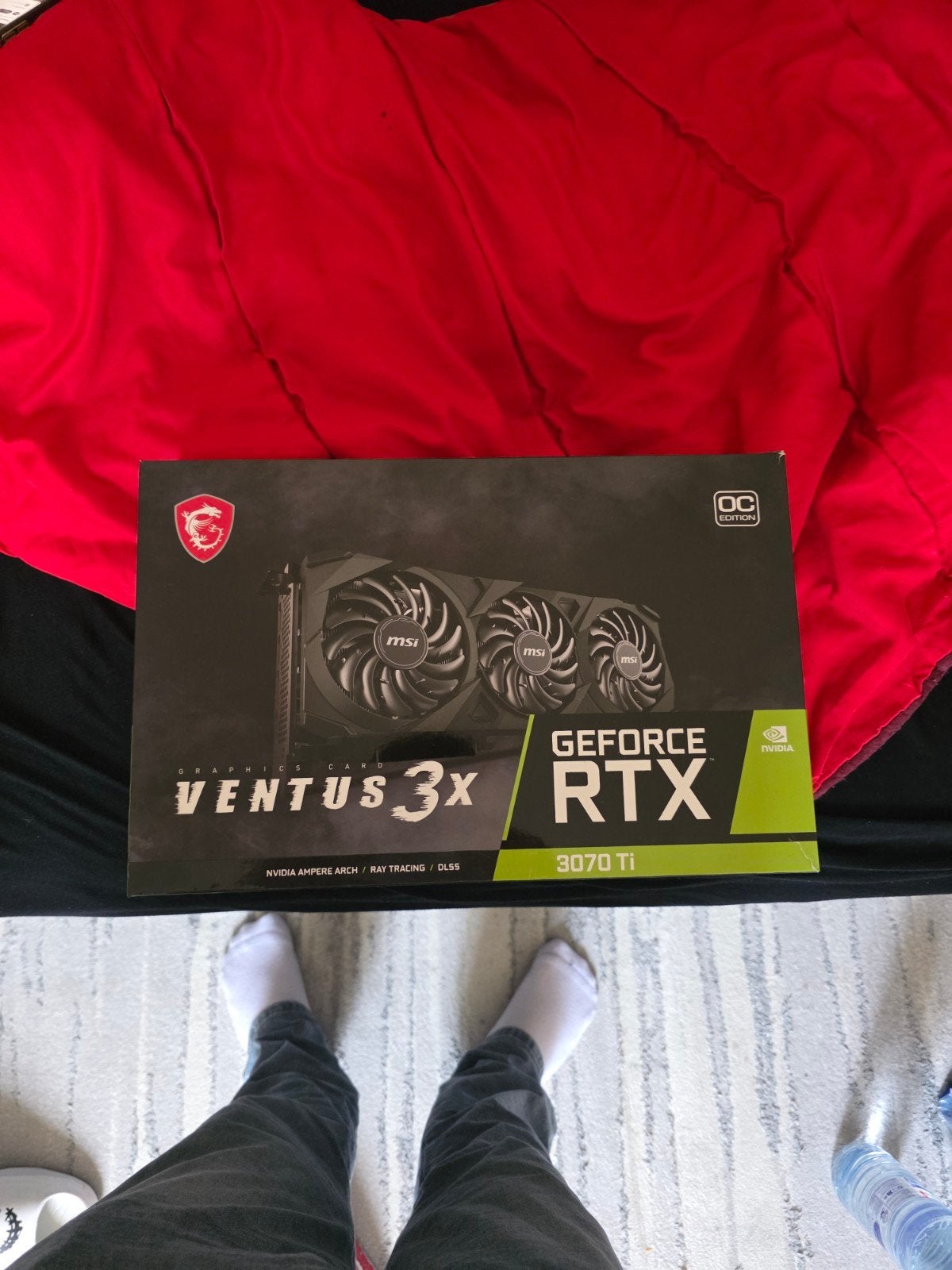 MSI VENTUS RTX 3070 TI 3X 8G OC., Ophalen of Verzenden, Nvidia, PCI