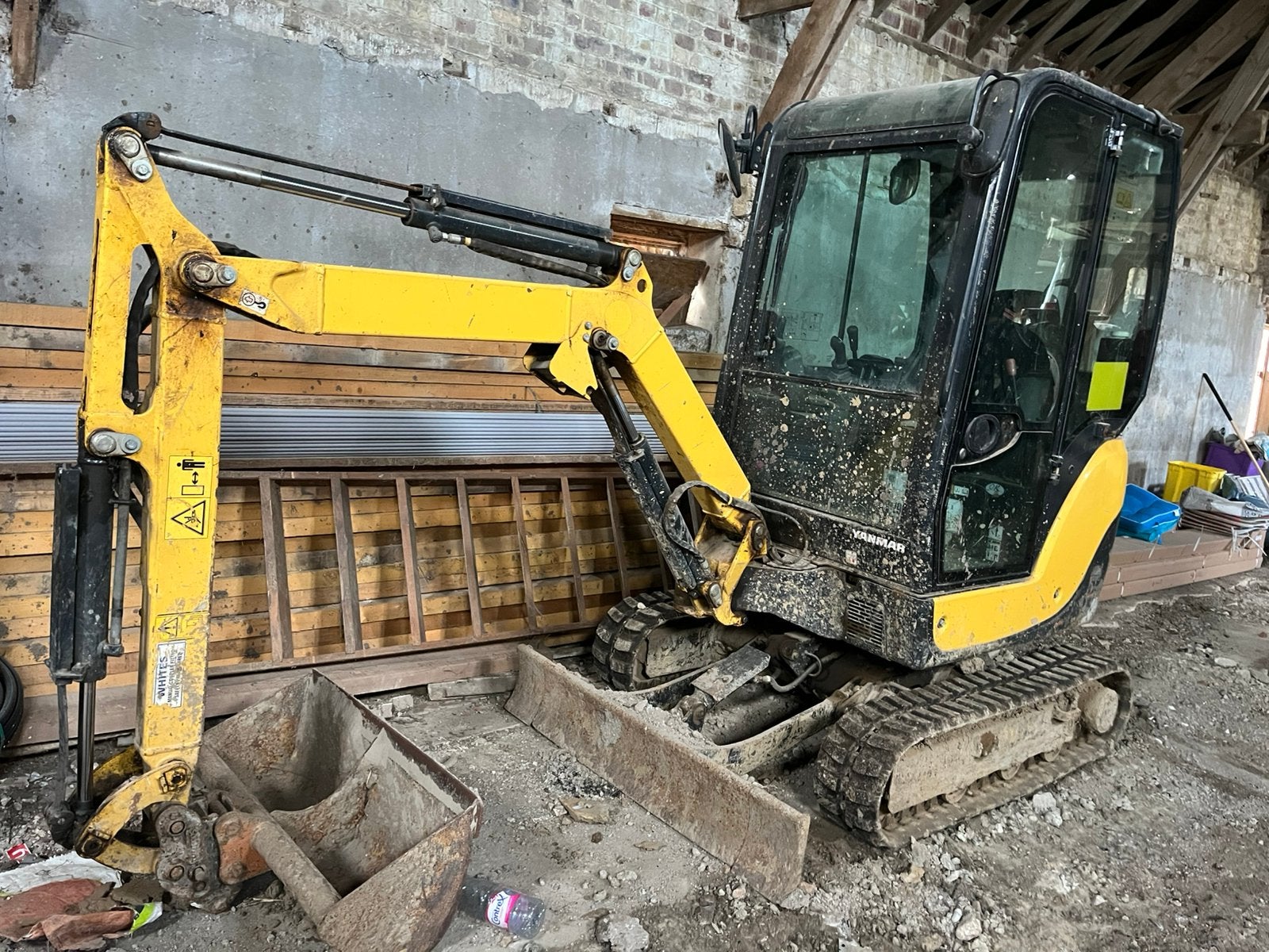 Yanmar mini pelle, Enlèvement ou Envoi