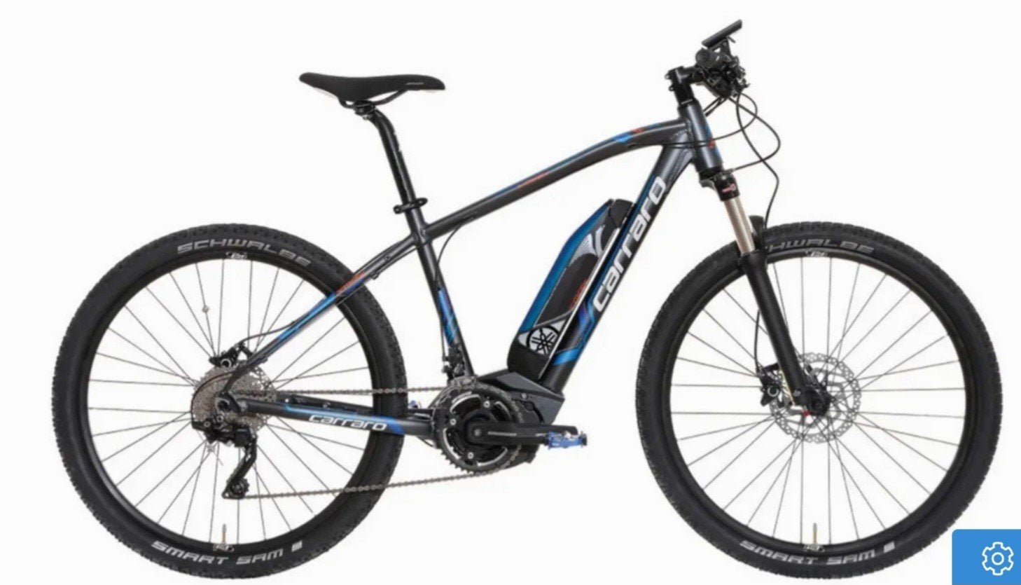 VTT E-Bike CARRARO YMAX 6502, Autres marques, 49 à 53 cm, Enlèvement, Utilisé