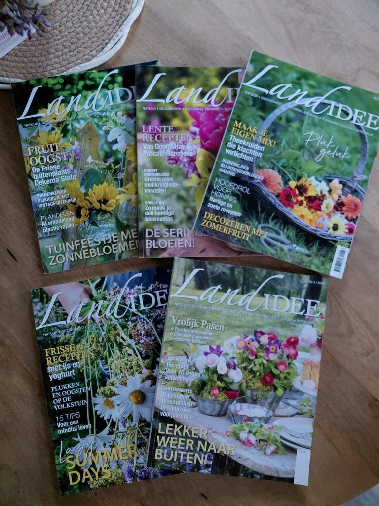 Prachtige tuin magazines 2€ per stuk
Landidee, Enlèvement ou Envoi