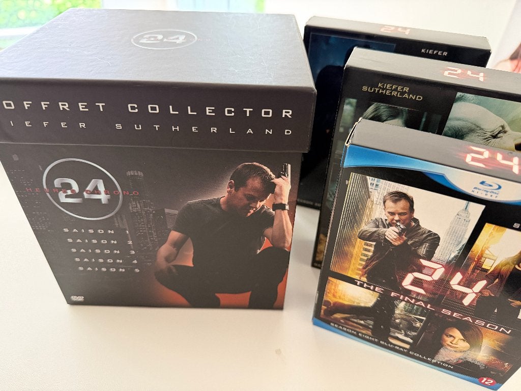 24 - Seizoen 1-8 (DVD/Blu-ray), Cd's en Dvd's, Dvd's | Tv en Series, Nederlands, Ophalen of Verzenden, Seizoen 6, Actie en Avontuur