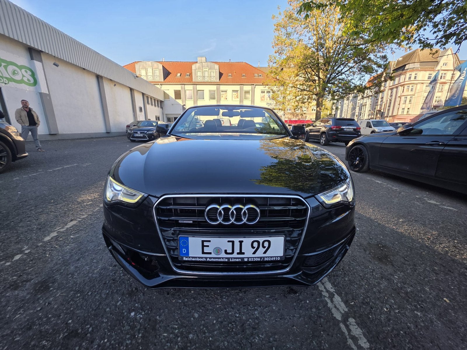 Audi A5 cabriolet, Auto's, Automaat, Euro 5, Zwart, Cabriolet
