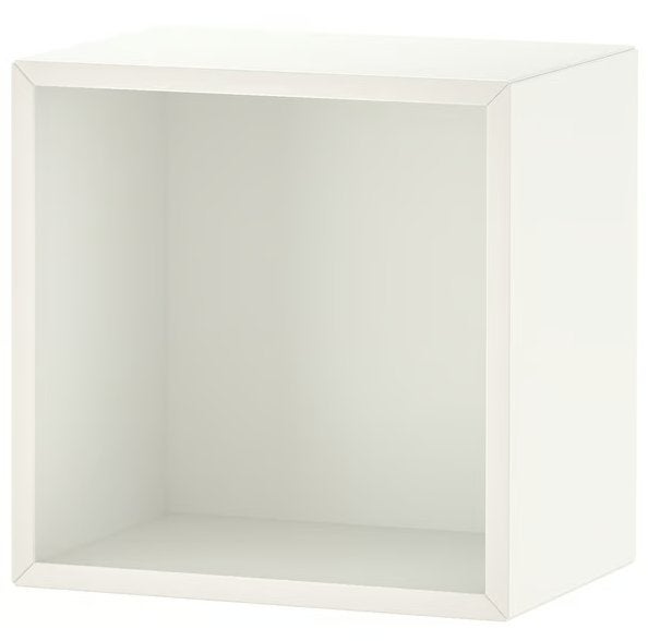Armoires murales IKEA 2 blanches EKET 35x25x35 cm, Maison & Meubles, Autres essences de bois, 25 à 50 cm, Comme neuf, Enlèvement
