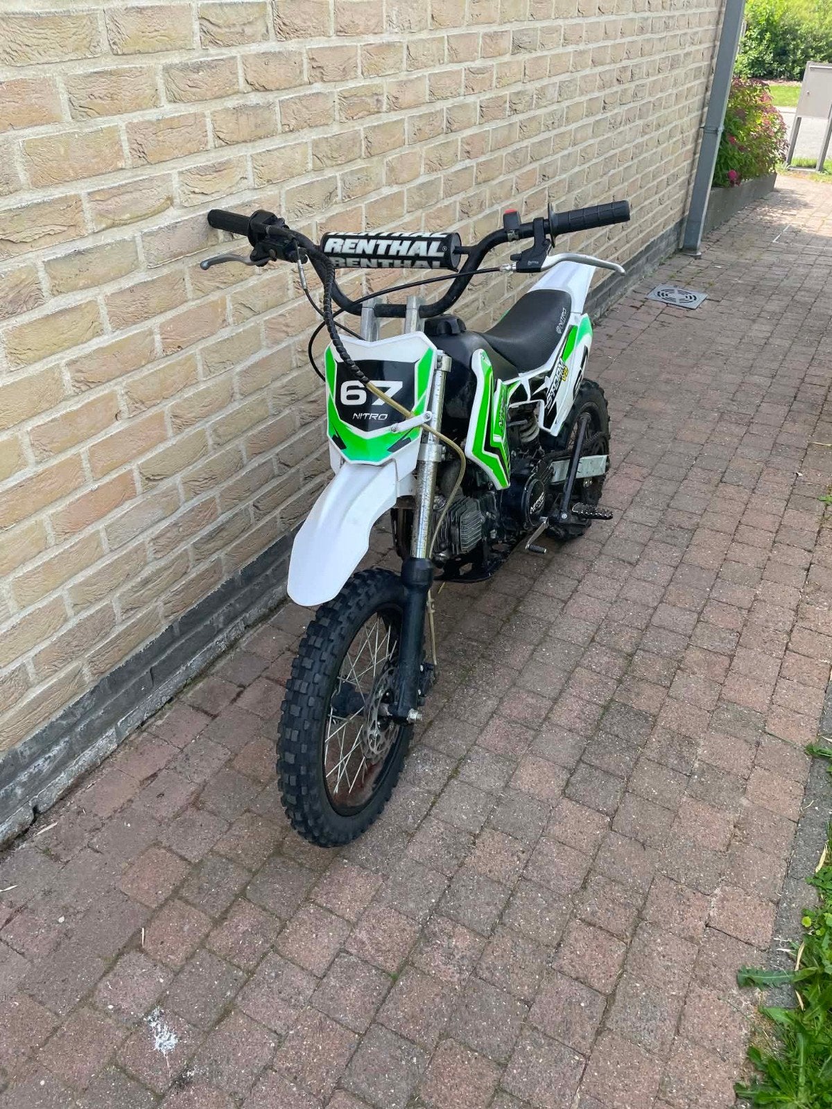 Nitro 110cc pitbike schakel, Fietsen en Brommers, Minibikes, Midibikes en Pitbikes, Pitbike, Ophalen
