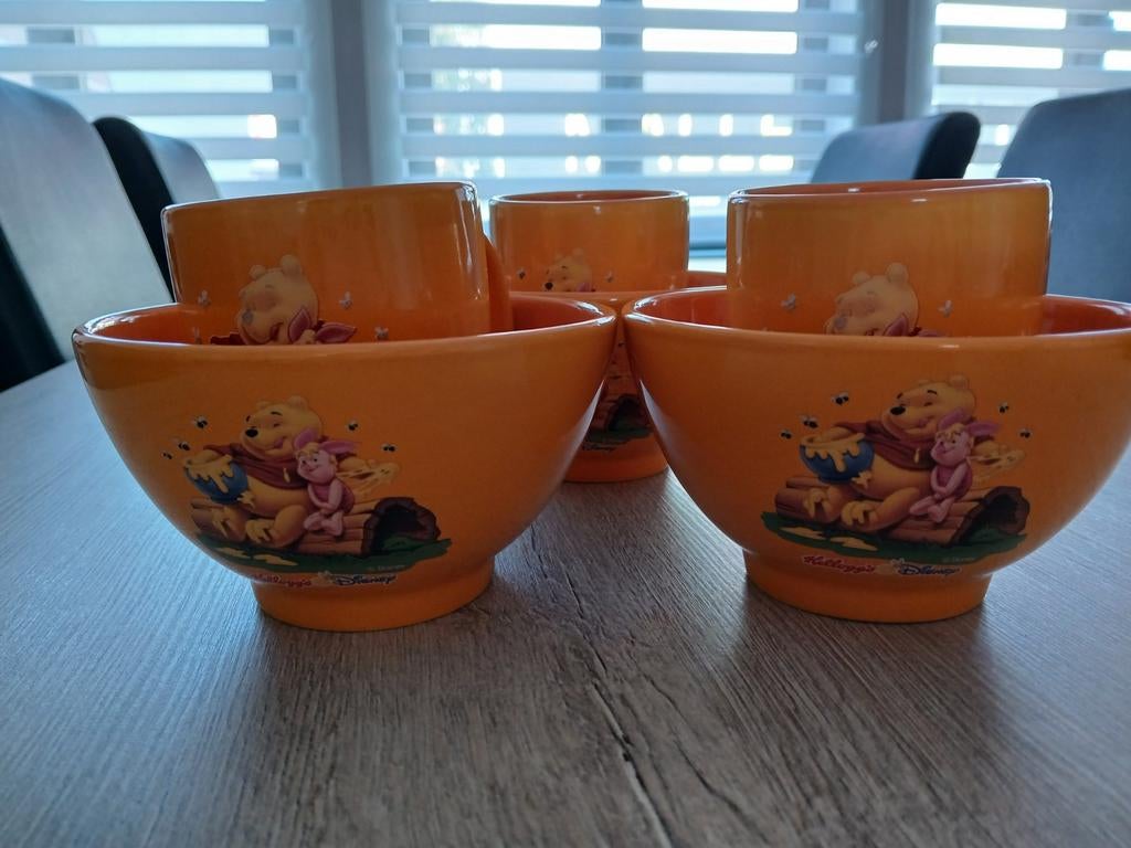 3 ontbijtsets van Winnie the pooh, Huis en Inrichting, Keuken | Servies, Ophalen of Verzenden