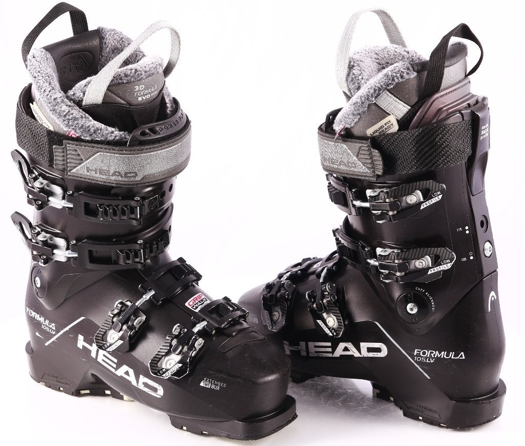 38;38.5 Chaussures de ski EU pour femmes HEAD FORMULA 105 LV, Sports & Fitness, Carving, Utilisé, Head, Chaussures