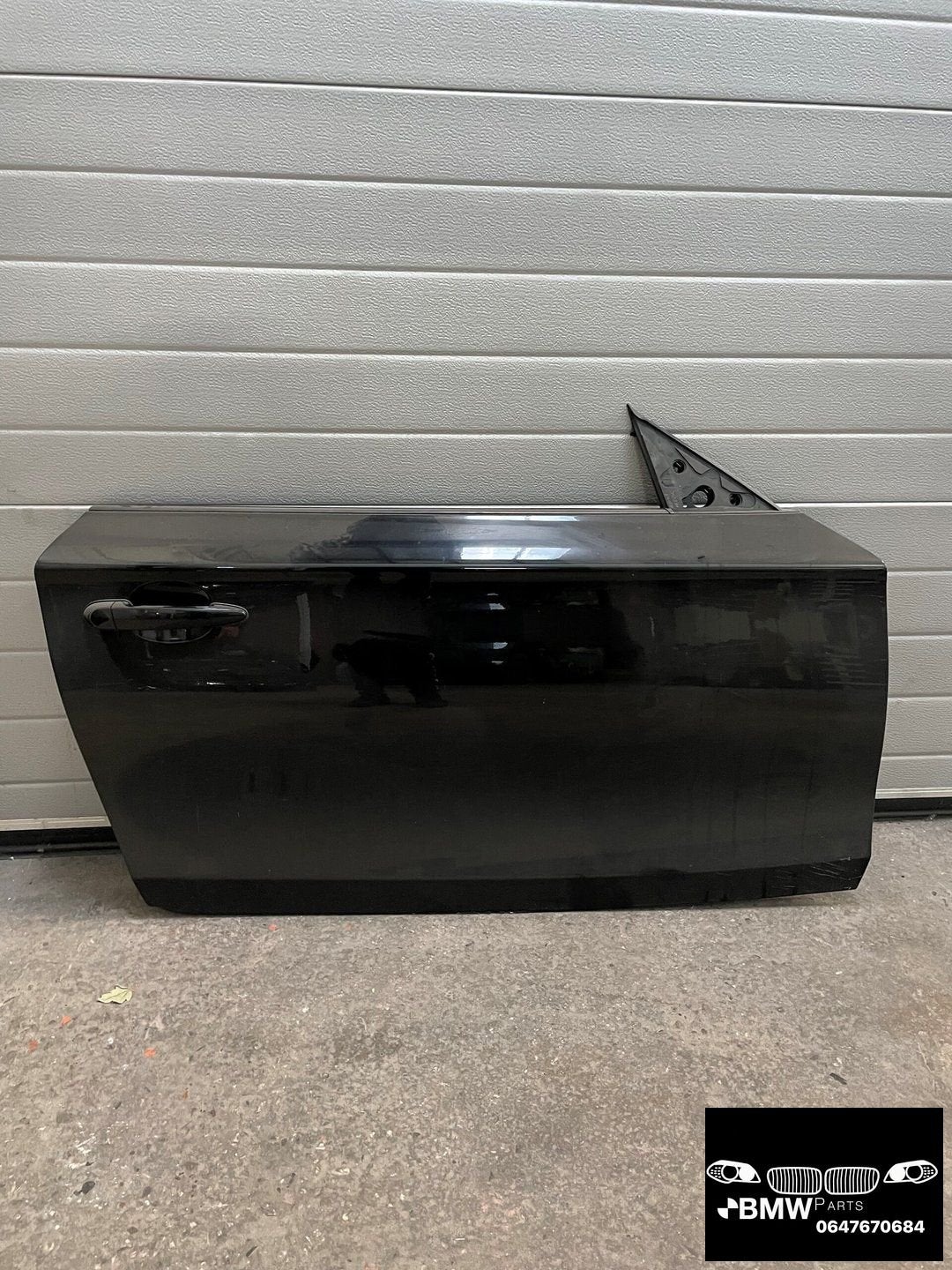 Deur RV Bmw 1-Serie E81 E82 E88 zwart black sapphire 475, Gebruikt, -, Deur, -