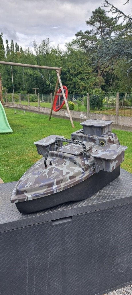 Bateau anatec monocoque 3B graupner + écho ALF100, Enlèvement, Utilisé, Ensemble complet