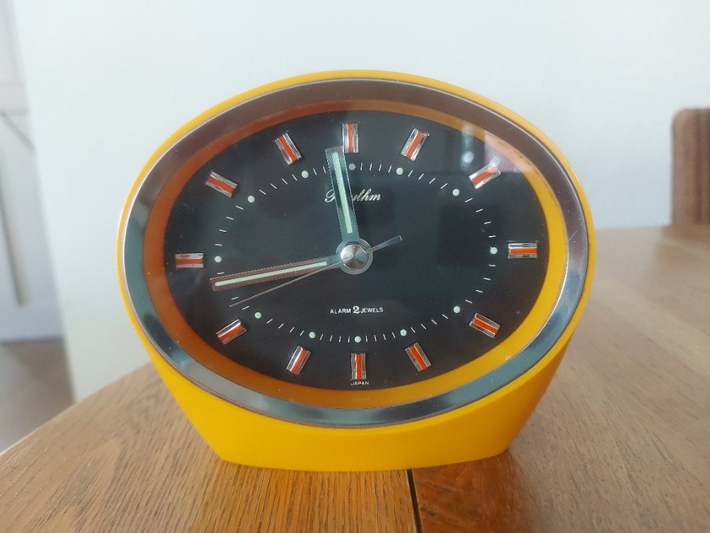 réveil vintage, Electroménager, Enlèvement ou Envoi, Utilisé, Analogique
