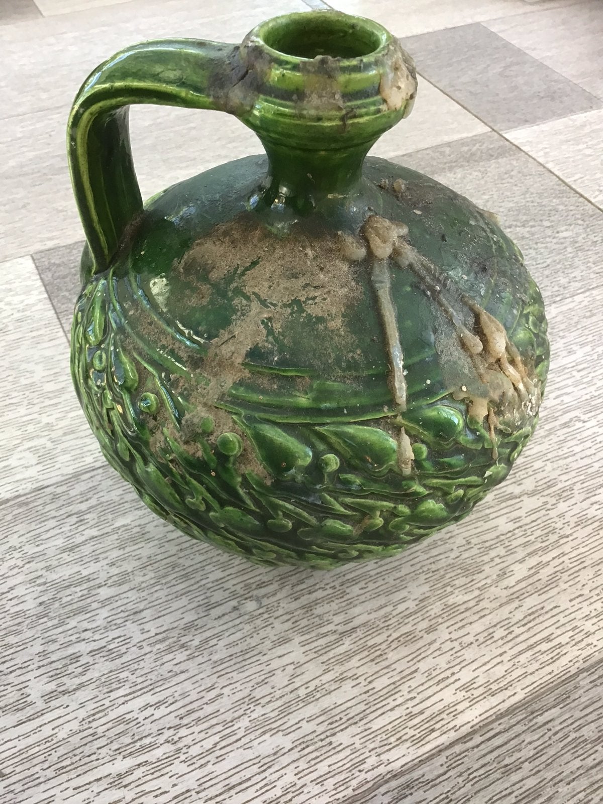 Cruche verte, Enlèvement ou Envoi