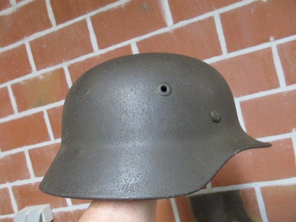 100% originele duitse helm, Verzamelen, Ophalen of Verzenden
