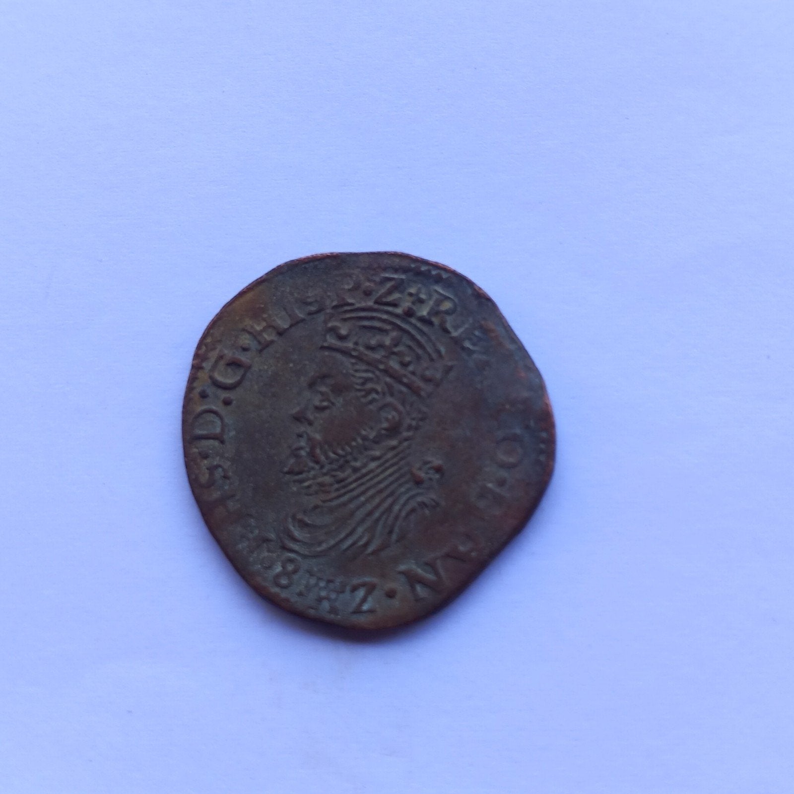 1 oord 1585/1592, Postzegels en Munten, Ophalen of Verzenden