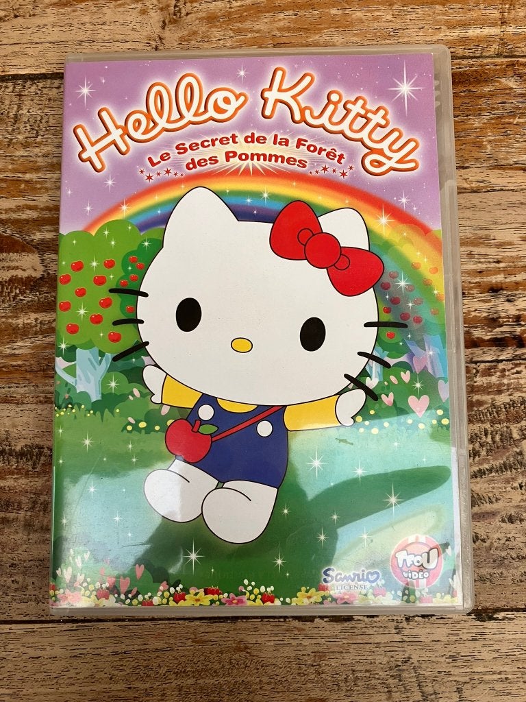 DVD - Hello Kitty - Le secret de la Forêt des pommes, Alle leeftijden, Ophalen of Verzenden, Zo goed als nieuw, Frans