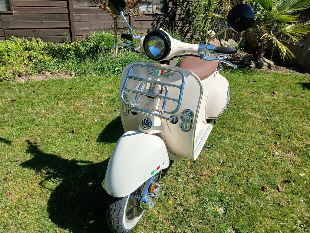 Retroscooter 125cc, Vélos & Vélomoteurs, Scooters | Marques Autre, Enlèvement ou Envoi