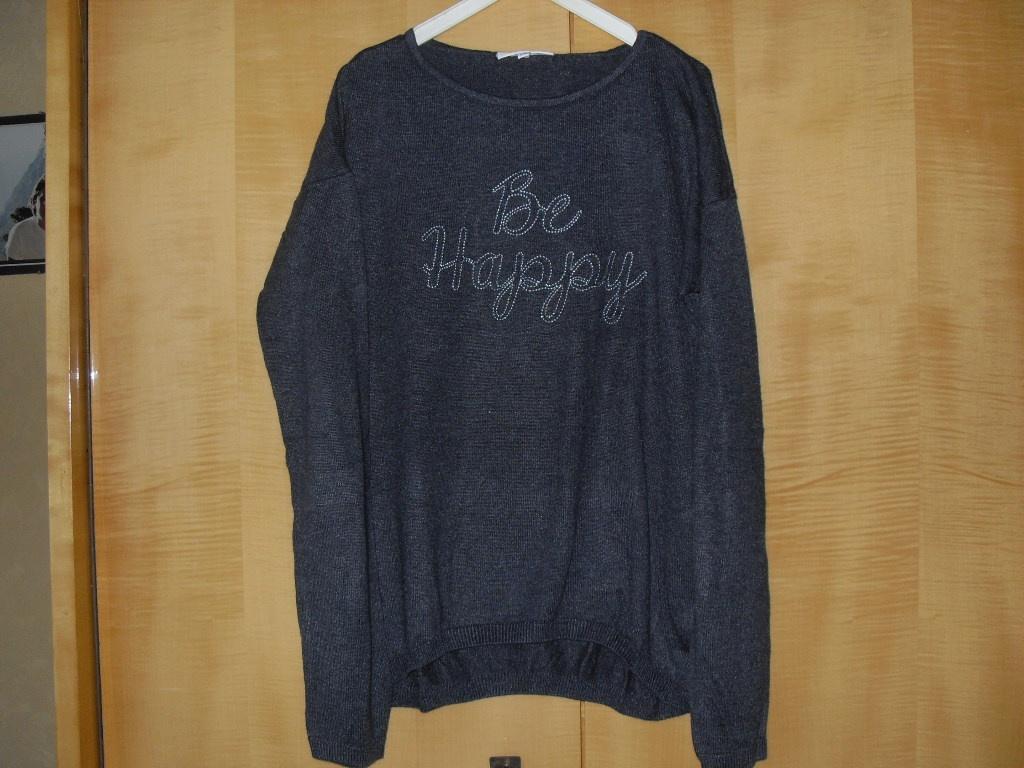 meisjetrui grijs be happy jbc maat 170, Enfants & Bébés, Vêtements enfant | Taille 170, Enlèvement ou Envoi, Pull ou Veste, Comme neuf