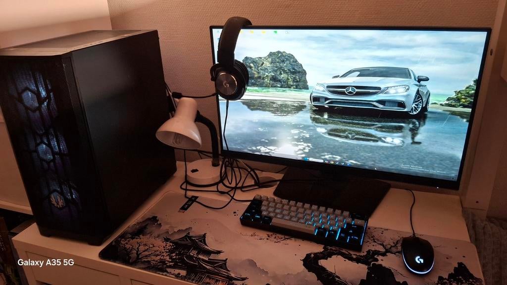 Full gaming PC setup, Neuf, AMD et NVIDIA, Avec carte vidéo, AMD Ryzen 5