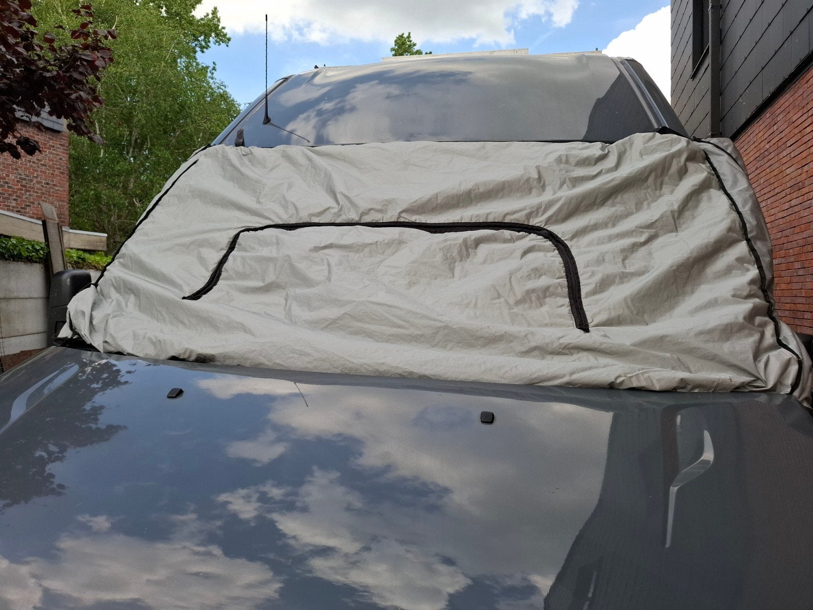 zonnescherm, verduistering voor camper / camionet, Caravans en Kamperen, Ophalen, Gebruikt