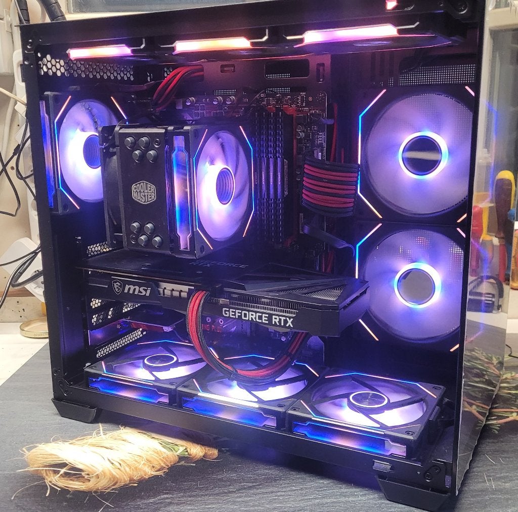 Refurbished GamePC i9-9900K/RTX 3060 Ti/32GB/1TB NVMe/WiFi, 32 GB, Custom Build / Gaming Pc / MSI, Enlèvement, Gaming