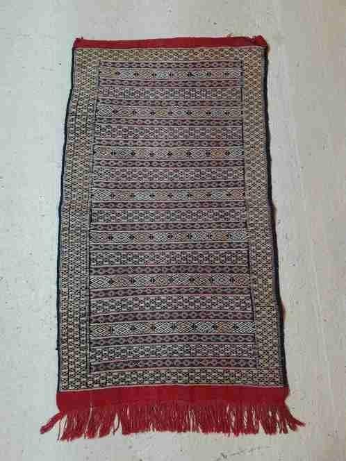 Kelim Tanger Maroc tribal berbère 130/67 cm, Envoi, Utilisé, Autres styles
